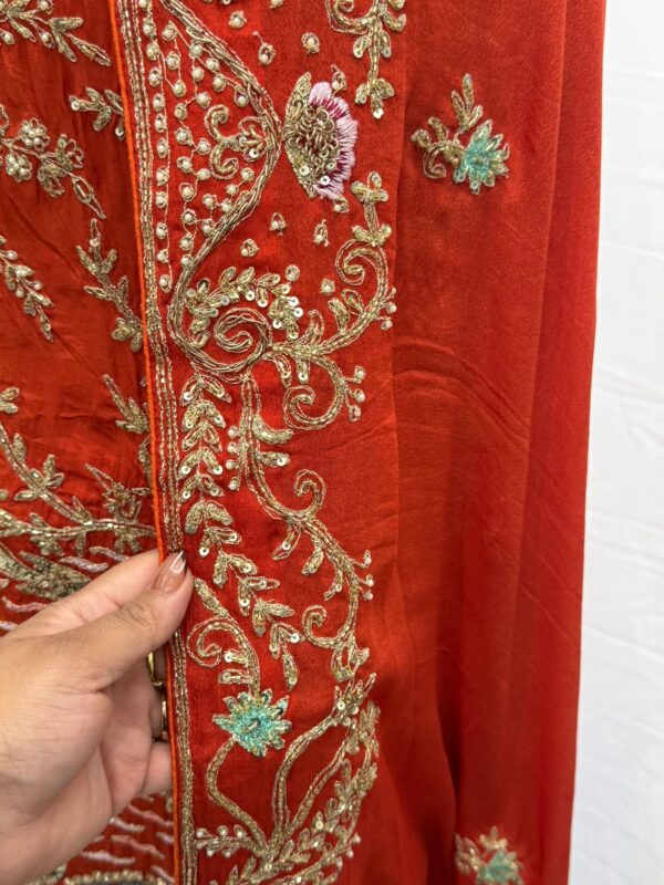 Red Bridal Suit - Image 5